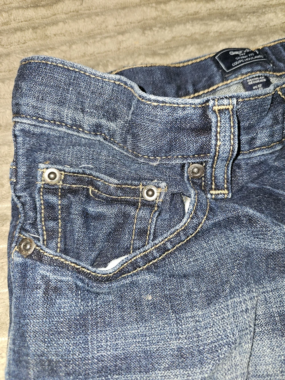 GAP Kids Dark Blue Skinny Fit Jeans - KD18